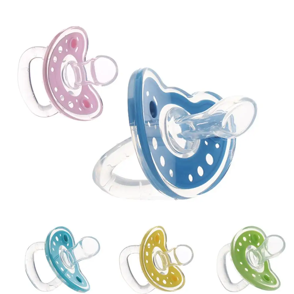 Newborn Soft Silicone Baby Pacifier Flat/Round Head Infant Baby Dummy Pacifier Flat Round Head Soother Nipple New
Newborn Soft Silicone Baby Pacifier Flat/Round Head Infant Baby Dummy Pacifier Flat Round Head Soother Nipple New