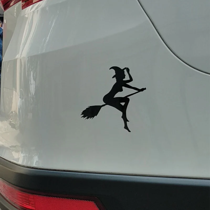 12*11CM Funny Sexy Witch Lady Girl Sexy Witch Lady Car Sticker Car Sticker Black/Silver
12*11CM Funny Sexy Witch Lady Girl Sexy Witch Lady Car Sticker Car Sticker Black/Silver