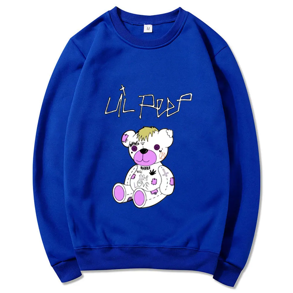 New Hip Hop Lil Peep Hoodies Bear Lil.peep Men Women Crewneck Pullover Unisex Fashion Hip Hop Hoodie Sweatshirts Tops
New Hip Hop Lil Peep Hoodies Bear Lil.peep Men Women Crewneck Pullover Unisex Fashion Hip Hop Hoodie Sweatshirts Tops