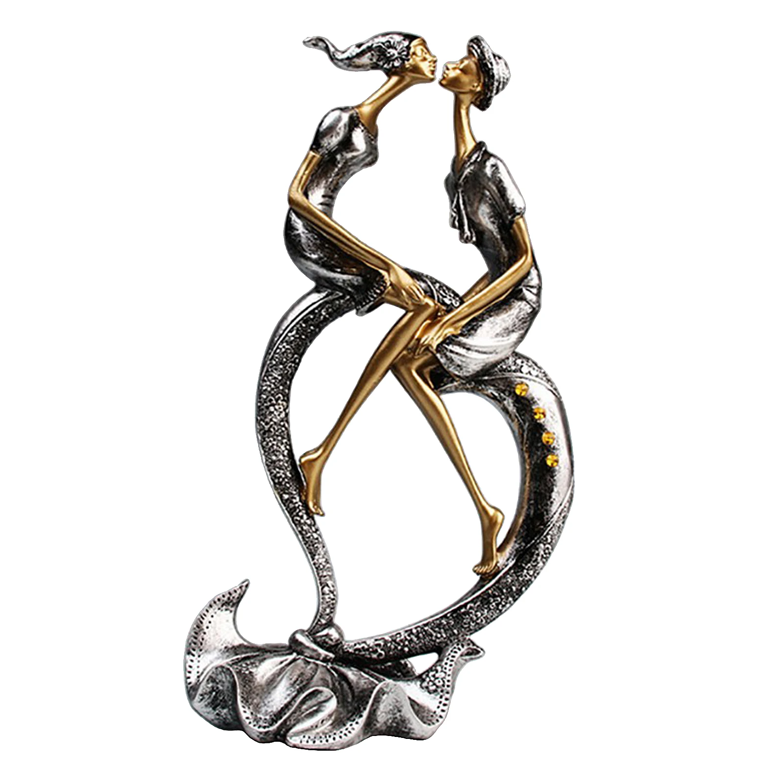 Kissing Couple Art Sculpture Passionate Love Statue Romantic Resin Figurine Ornaments
Kissing Couple Art Sculpture Passionate Love Statue Romantic Resin Figurine Ornaments
