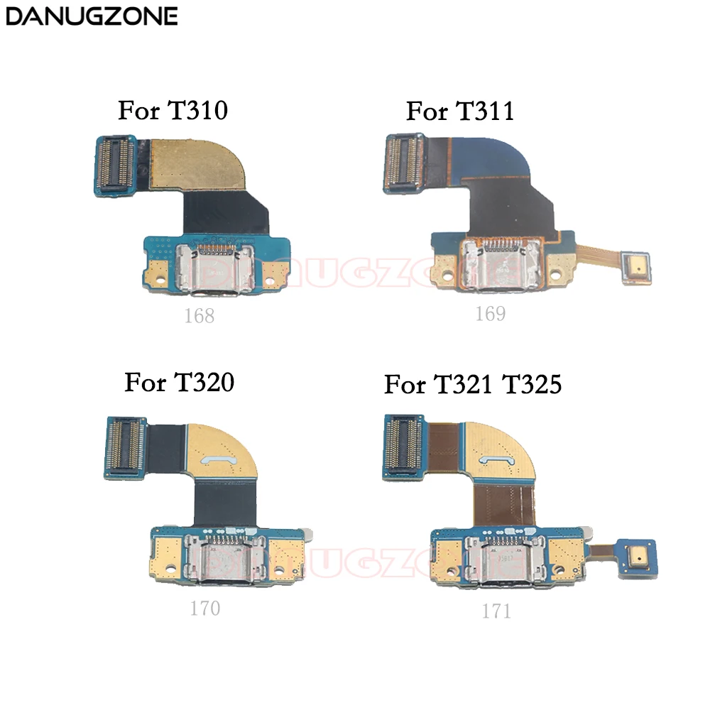 

USB Charging Dock Port Socket Jack Plug Connector Charge Board Flex Cable For Samsung Galaxy T311 T310 / Tab Pro T325 T321 T320
