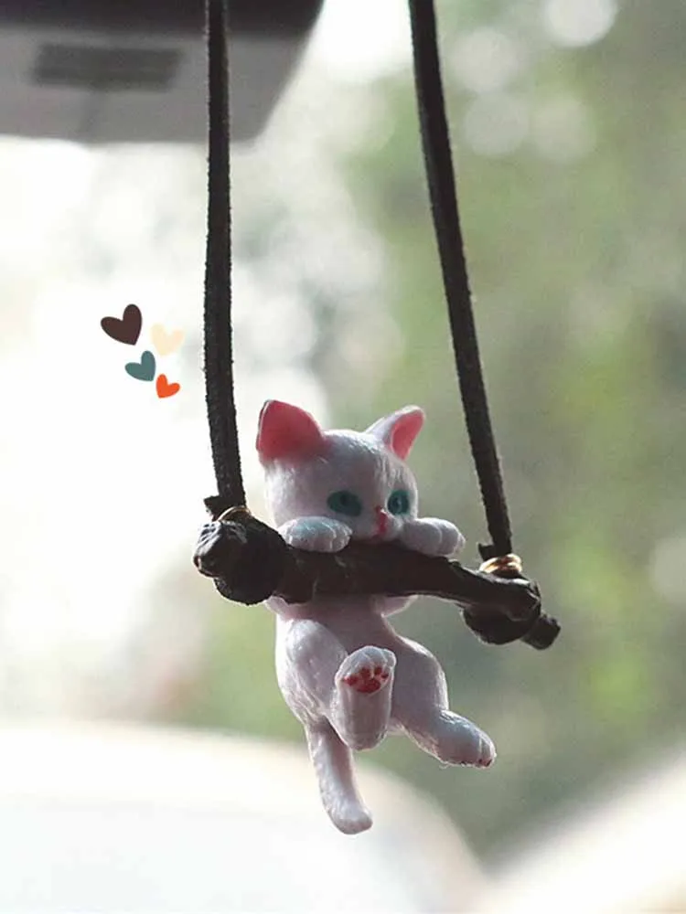 Creative Cute Branch Cat Car Pendant Rearview Mirror Pendant Car Decoration Ornaments For Women Girls Car Interior Accessories
Creative Cute Branch Cat Car Pendant Rearview Mirror Pendant Car Decoration Ornaments For Women Girls Car Interior Accessories