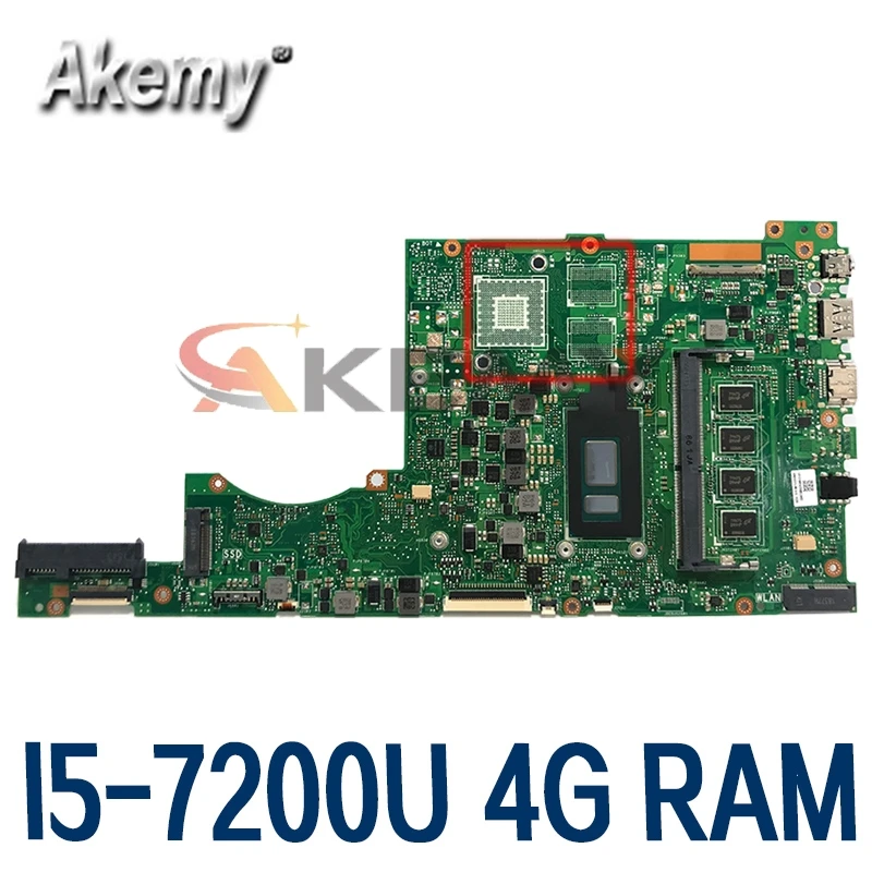 X411UA Laptop motherboard for ASUS VivoBook-14 X411UA X411UQ X411UN X411U S4200UQ S4200U original mainboard I5-7200U GM 4G RAM
X411UA Laptop motherboard for ASUS VivoBook-14 X411UA X411UQ X411UN X411U S4200UQ S4200U original mainboard I5-7200U GM 4G RAM