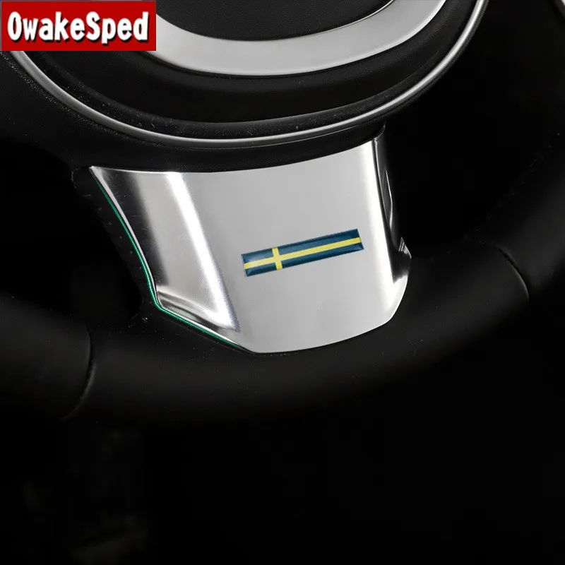 Car Steering Wheel Trim Decoration Cover Sticker For Volvo XC90 S90 XC60 2017 2018 2019 2020 2021 Interior Accessories
Car Steering Wheel Trim Decoration Cover Sticker For Volvo XC90 S90 XC60 2017 2018 2019 2020 2021 Interior Accessories