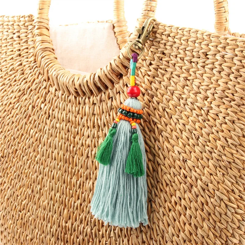 1pc Multi-Colored Keychain Thread Tassel Keyring DIY Handbag Key Chain Bag Charm Tassel Jewelry Accessories SYT9427
1pc Multi-Colored Keychain Thread Tassel Keyring DIY Handbag Key Chain Bag Charm Tassel Jewelry Accessories SYT9427