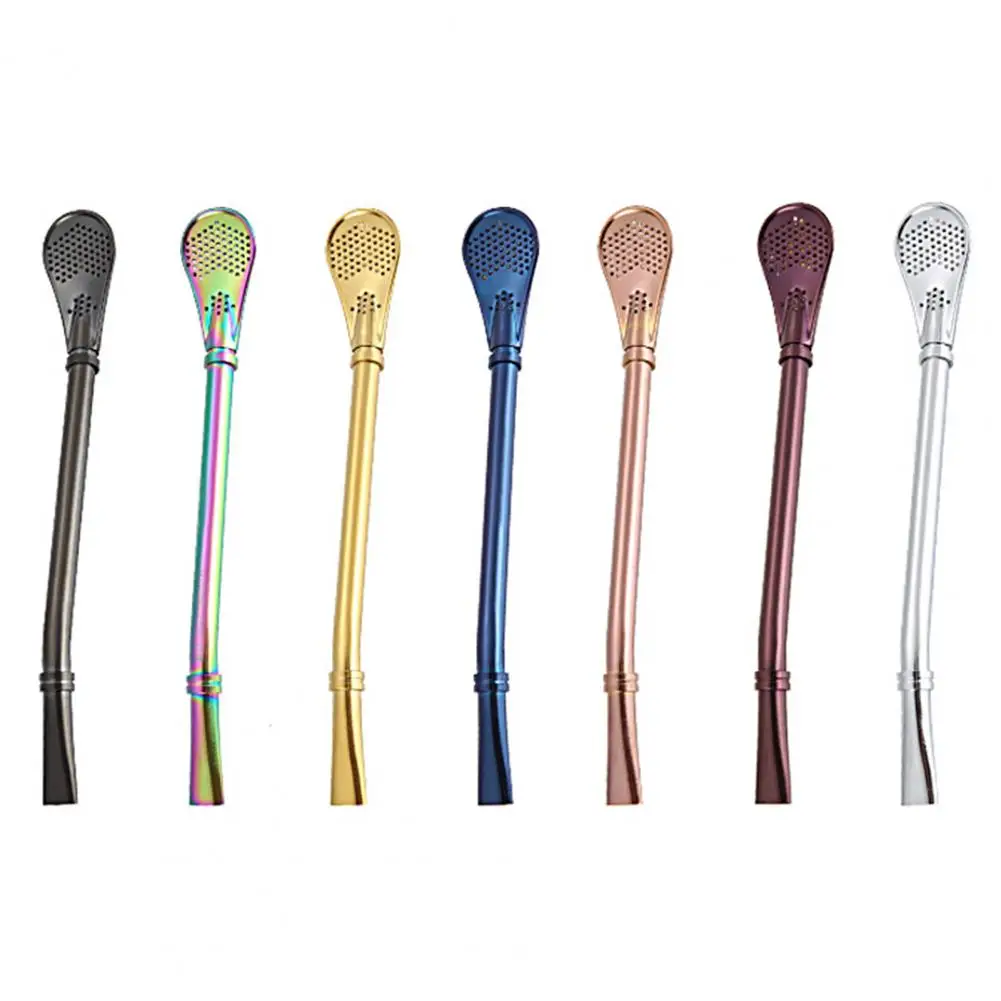 HOT SALES!!! Stainless Steel Straw Spoon Coffee Stirring Tea Filter Infuser Bar Accessories
HOT SALES!!! Stainless Steel Straw Spoon Coffee Stirring Tea Filter Infuser Bar Accessories