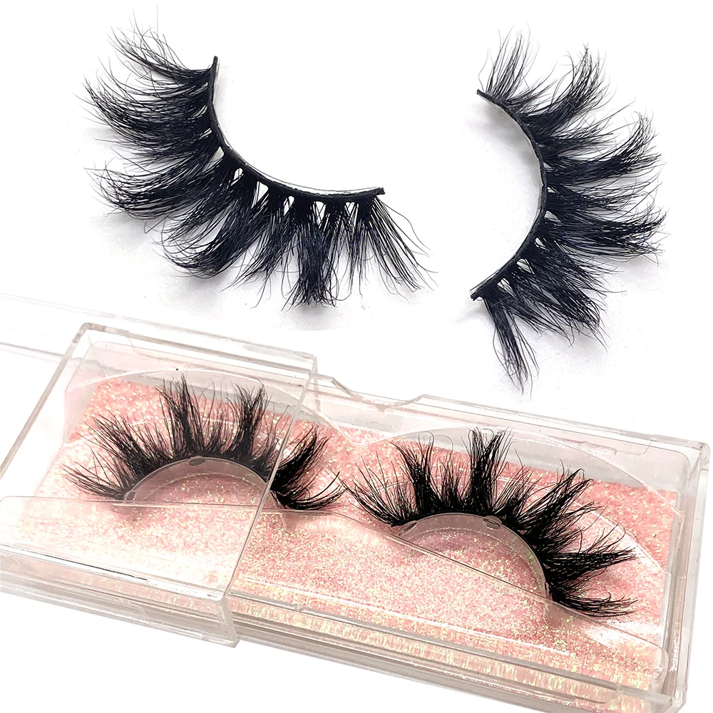21mm Mink Eyelashes Q Type Makeup Girl's Favorite Natural Fluffy Thick Lashes Packaging Faux Cils Eyelash Brush Handmade Pink
21mm Mink Eyelashes Q Type Makeup Girl's Favorite Natural Fluffy Thick Lashes Packaging Faux Cils Eyelash Brush Handmade Pink