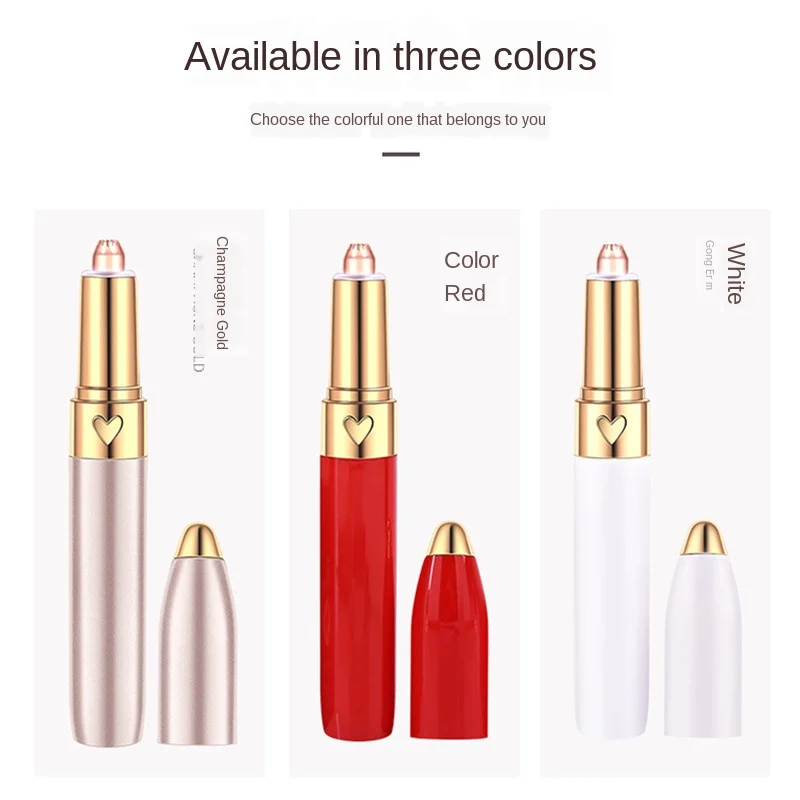 Electric Eyebrow Razor Lipstick Eye-Brow Shaper Women's Shaving Hair Remover Electric Eyebrow Shaping Instrument
Electric Eyebrow Razor Lipstick Eye-Brow Shaper Women's Shaving Hair Remover Electric Eyebrow Shaping Instrument