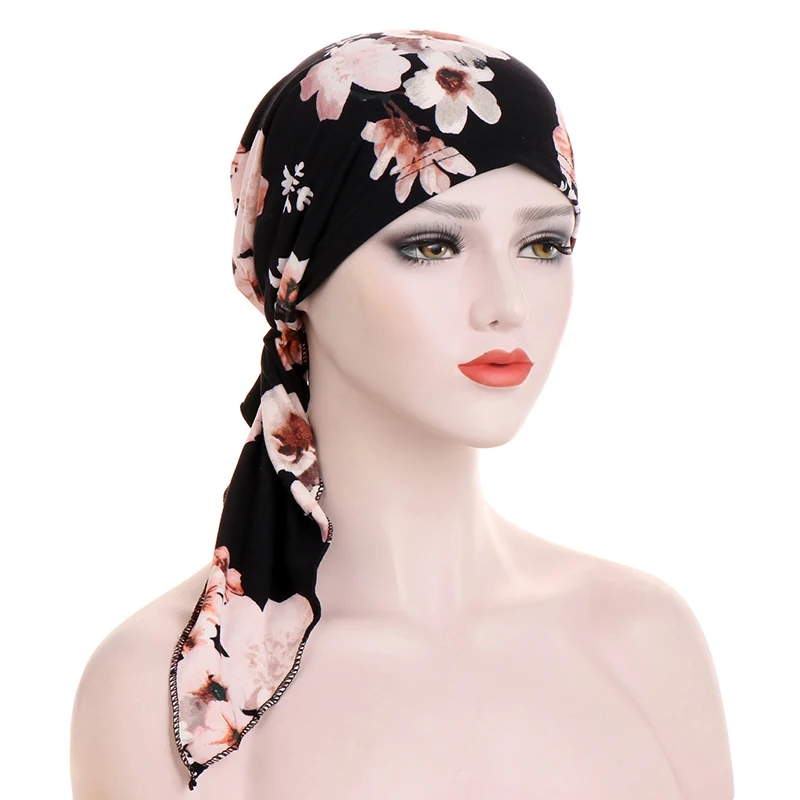 Elastic Women India Hat Folding Print Floral Turban Caps Casual Muslim Stretch Headwear Women Head Wrap Turban Cap Bonnet
Elastic Women India Hat Folding Print Floral Turban Caps Casual Muslim Stretch Headwear Women Head Wrap Turban Cap Bonnet