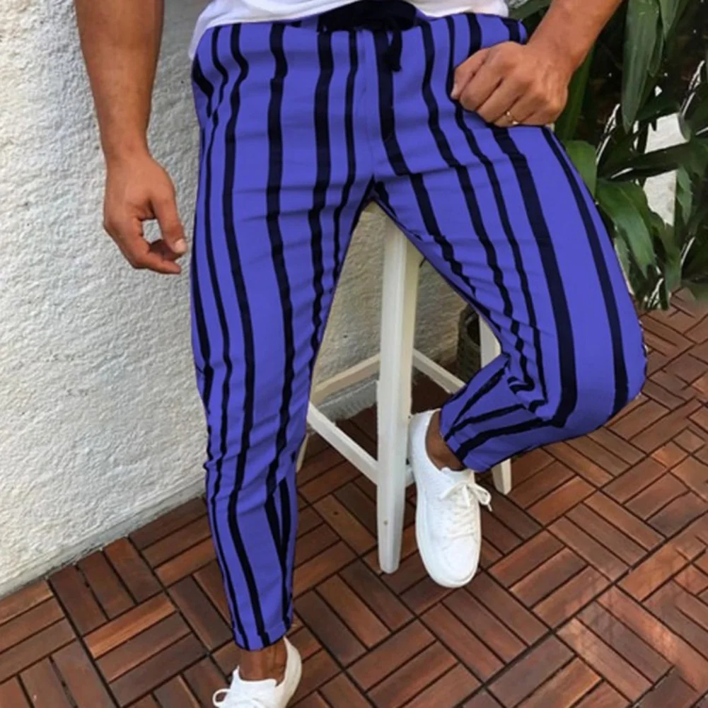 Cool Men's Fashion Slim Jogger Skinny Pencil Pants Comfortable Striped Hip Hop Casual Pants
Cool Men's Fashion Slim Jogger Skinny Pencil Pants Comfortable Striped Hip Hop Casual Pants