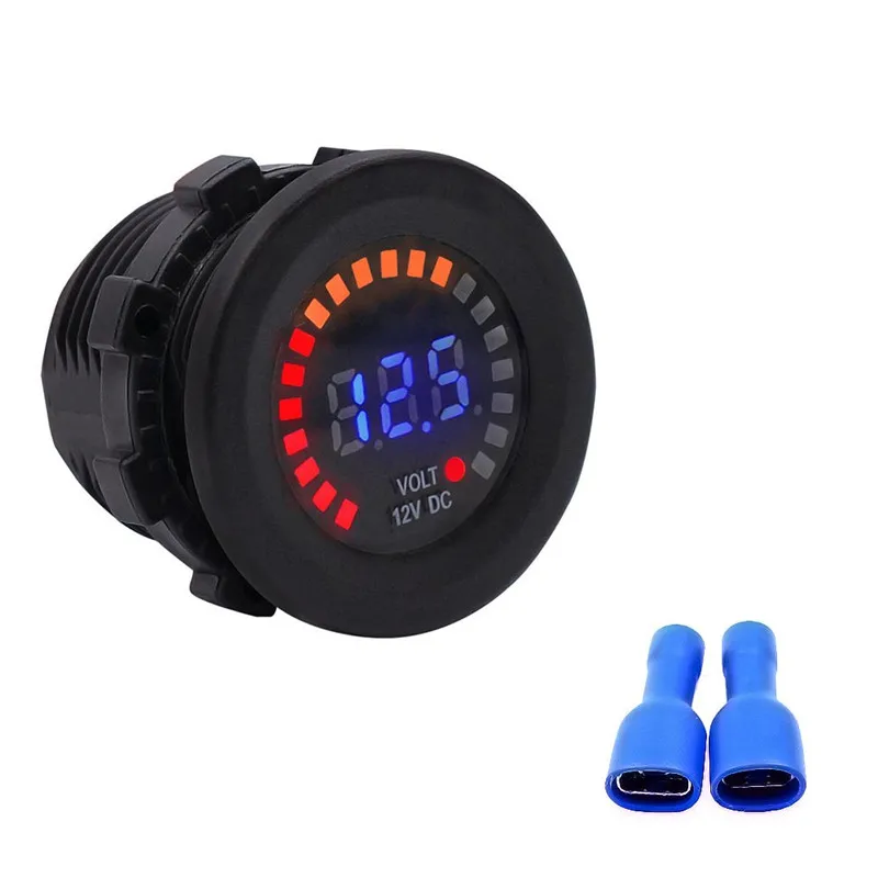 12V Color LED DC Digital Display Voltmeter Panel Waterproof Tester Volt Gauge for Car Motorcycle Truck Boat Marine
12V Color LED DC Digital Display Voltmeter Panel Waterproof Tester Volt Gauge for Car Motorcycle Truck Boat Marine