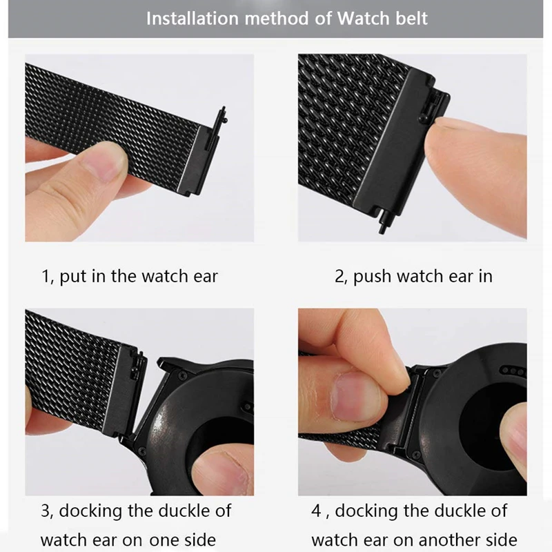 Hot For Huawei watch Gt2 pro 46/GT Watch Band 22mm Soft Stainless Steel Bracelet Universal For Honor Magic 1/2 Replacement Strap
Hot For Huawei watch Gt2 pro 46/GT Watch Band 22mm Soft Stainless Steel Bracelet Universal For Honor Magic 1/2 Replacement Strap