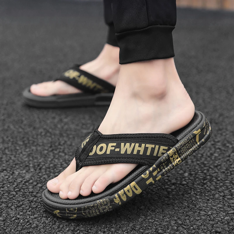 Slippers men's summer flip flops wear non-slip thick-soled casual pinch outdoor beach style sandals light weight
Slippers men's summer flip flops wear non-slip thick-soled casual pinch outdoor beach style sandals light weight