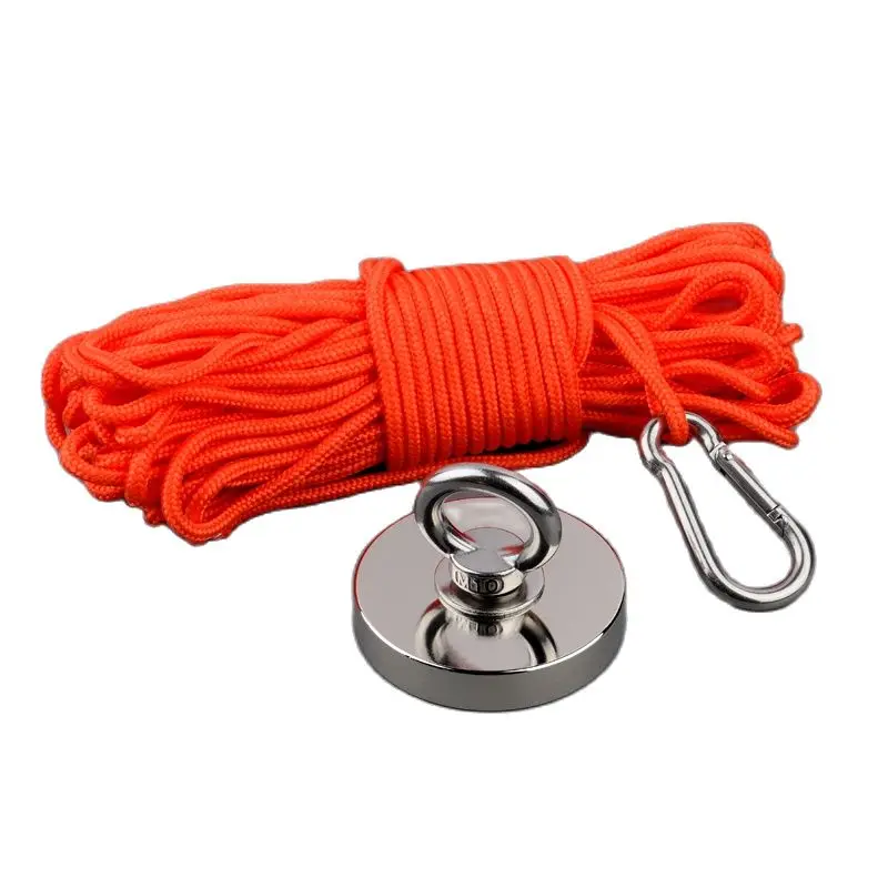 300kg Powerful Recovery Salvage Magnet Fishing Magnets Magnetic Material Neodymium Strong Magnet Base with 15 Rope and Gloves
300kg Powerful Recovery Salvage Magnet Fishing Magnets Magnetic Material Neodymium Strong Magnet Base with 15 Rope and Gloves