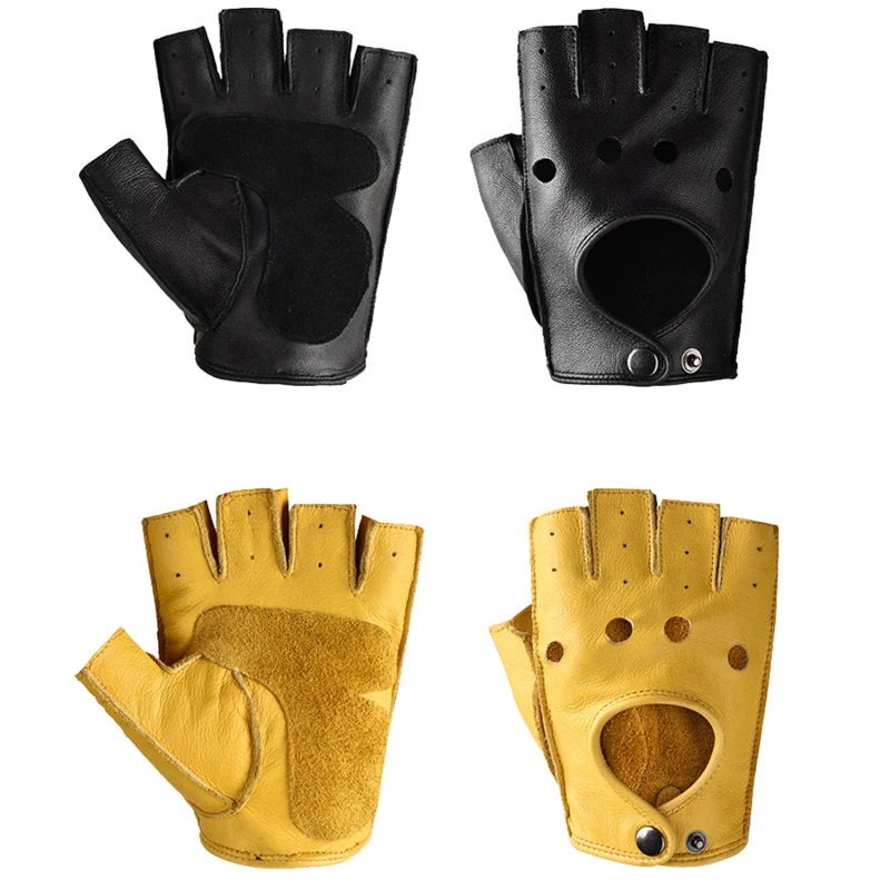 Men Unisex Artificial Leather Half-Finger Gloves Theatrical Punk Hip-Hop Driving Motorcycle Performance Party Fingerless Mittens
Men Unisex Artificial Leather Half-Finger Gloves Theatrical Punk Hip-Hop Driving Motorcycle Performance Party Fingerless Mittens