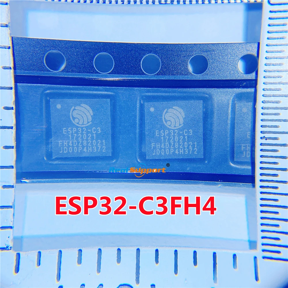ESP32-C3FH4 chip single-core Wi-Fi and BLE 5 (LE) low cost chip ESP32-C3FH4 with 4MB flash
ESP32-C3FH4 chip single-core Wi-Fi and BLE 5 (LE) low cost chip ESP32-C3FH4 with 4MB flash
