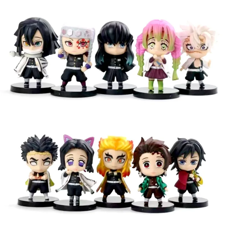 Toys Demon Slayer Figure Kamado Tanjirou Tomioka Giyuu Kochou Shinobu Rengoku Kyoujurou Kanroji Mitsuri PVC Christmas Doll Gifts
Toys Demon Slayer Figure Kamado Tanjirou Tomioka Giyuu Kochou Shinobu Rengoku Kyoujurou Kanroji Mitsuri PVC Christmas Doll Gifts