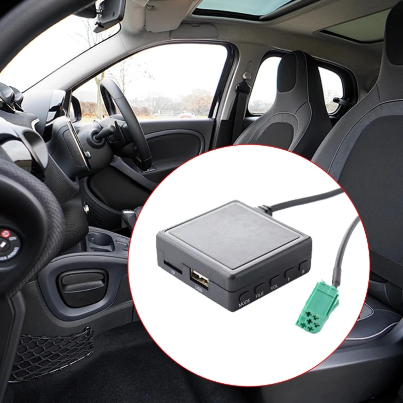 Car 3.5mm Aux Adapter Stereo Music Receiver Bluetooth-compatible 5.0 TF USB Microphone Media Adapter Module
Car 3.5mm Aux Adapter Stereo Music Receiver Bluetooth-compatible 5.0 TF USB Microphone Media Adapter Module