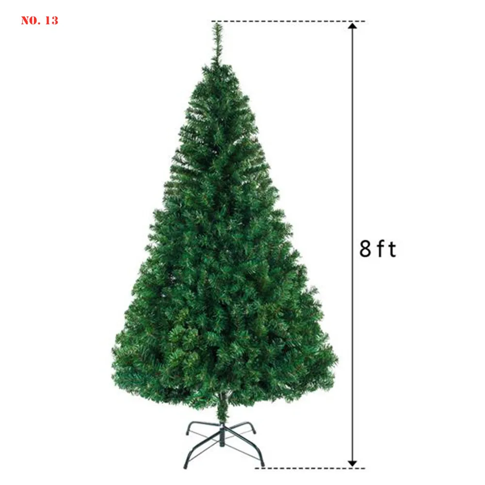 8FT Christmas Tree with 1138 Branches Pure Green Xmas Tree US Warehouse New Year Christmas Tree Decorations for Home,Store Decor
8FT Christmas Tree with 1138 Branches Pure Green Xmas Tree US Warehouse New Year Christmas Tree Decorations for Home,Store Decor