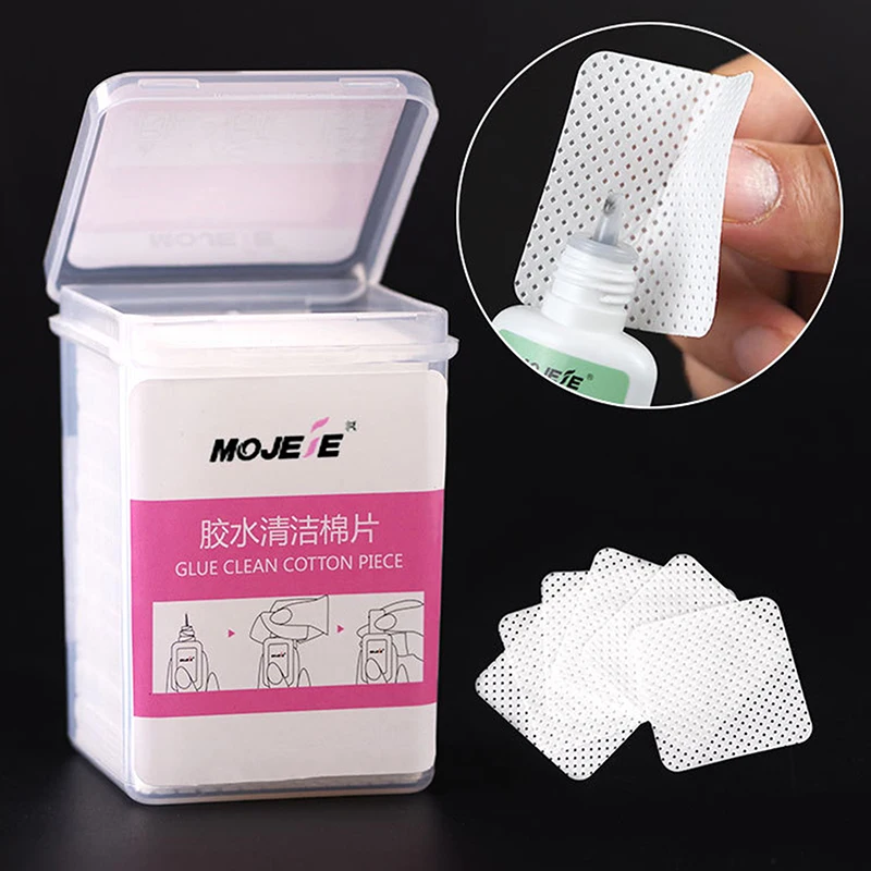 200PCS Lint Free Adhesive Wipes Eyelash Extensions Glue Wipes Nail Polish Remover Nozzle Wipes Lash Extension Supplies
200PCS Lint Free Adhesive Wipes Eyelash Extensions Glue Wipes Nail Polish Remover Nozzle Wipes Lash Extension Supplies