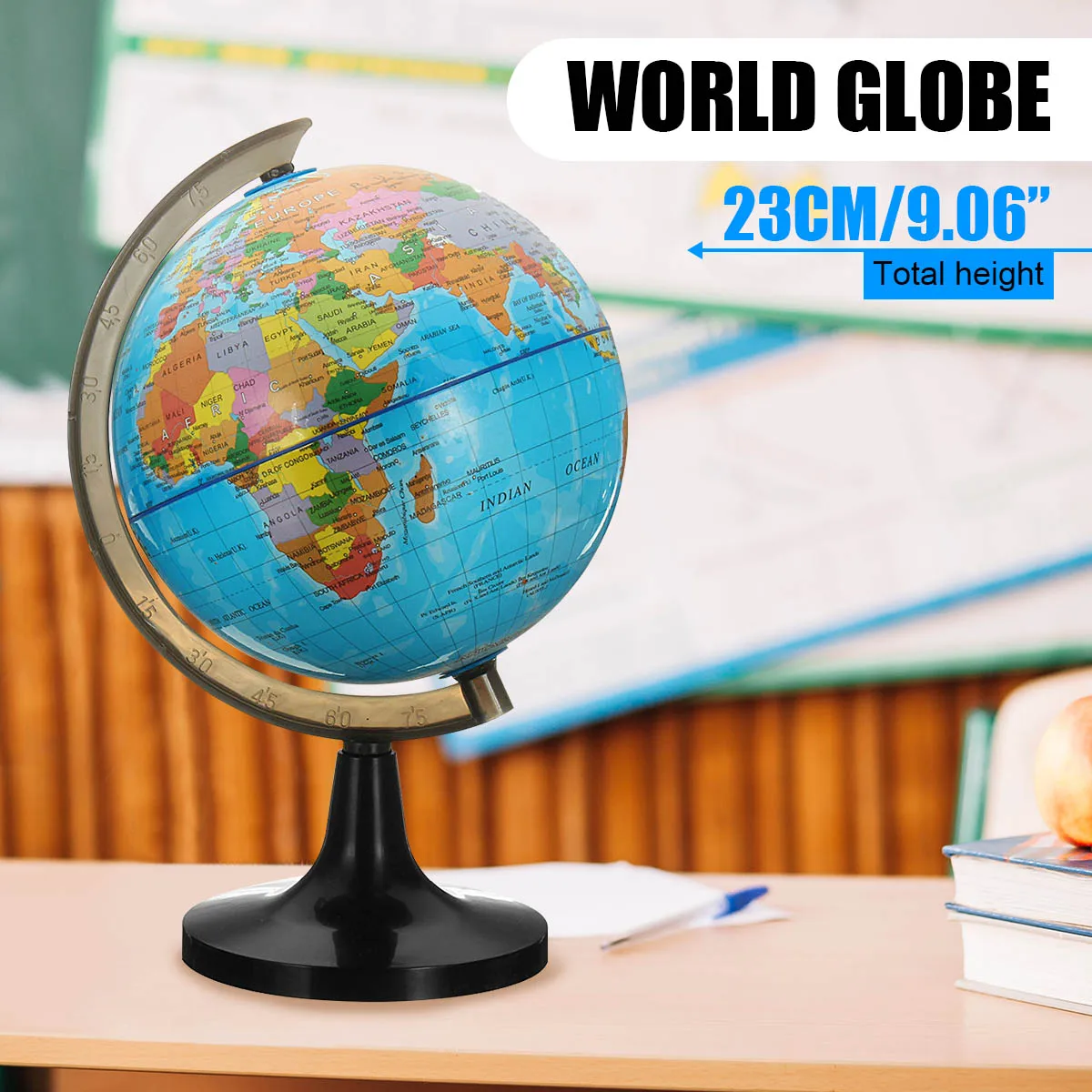 14CM World Globe Map Rotating Stand World Earth Globe Map School Geography Educational Kid Exploring Home Decor Map Teaching Aid
14CM World Globe Map Rotating Stand World Earth Globe Map School Geography Educational Kid Exploring Home Decor Map Teaching Aid