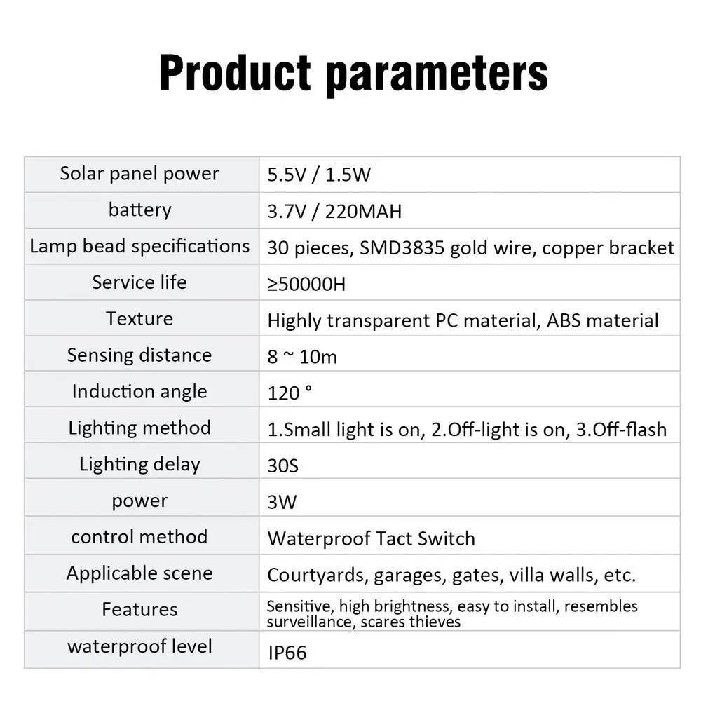 Solar Led Light Dummy Security Camera IP65 Waterdichte Pir Motion Sensor Outdoor Cctv Fake Surveillance Simulatie Camera New2020
Solar Led Light Dummy Security Camera IP65 Waterdichte Pir Motion Sensor Outdoor Cctv Fake Surveillance Simulatie Camera New2020