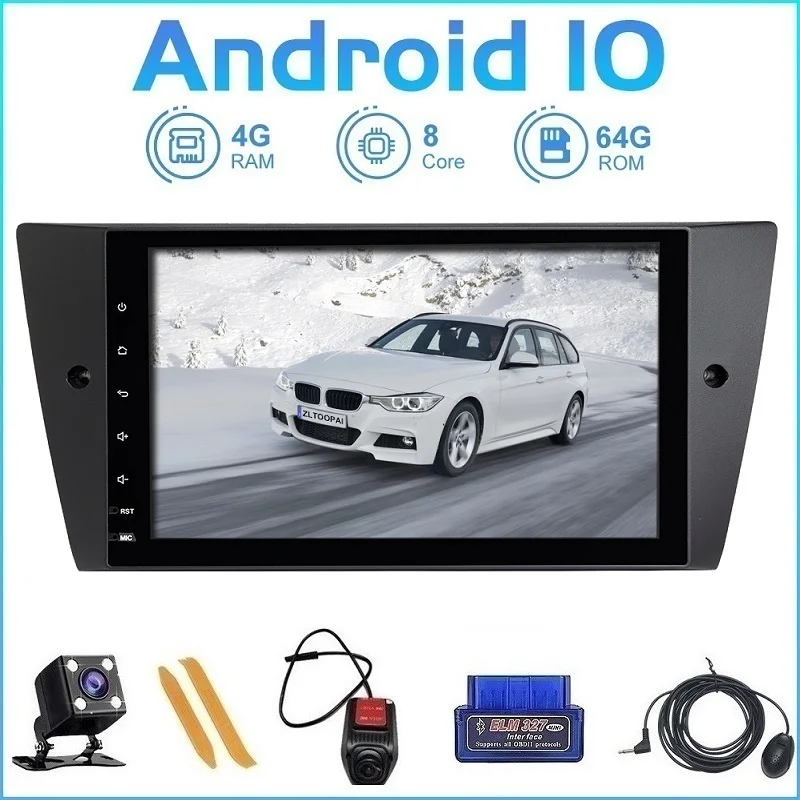 ZLTOOPAI 8 Core Android 10 Car Multimedia Player For BMW E90 E91 E92 E93 3 Series GPS Navigation Radio Stereo Audio Head Unit
ZLTOOPAI 8 Core Android 10 Car Multimedia Player For BMW E90 E91 E92 E93 3 Series GPS Navigation Radio Stereo Audio Head Unit