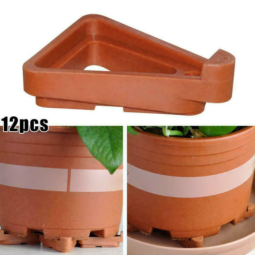 HOT 12pcs Flower/Plant Pot Feet Invisible Pot Toes Lifters Pot Plant Stand Rack for Indoor and Outdoor Plant Pots NDS
HOT 12pcs Flower/Plant Pot Feet Invisible Pot Toes Lifters Pot Plant Stand Rack for Indoor and Outdoor Plant Pots NDS