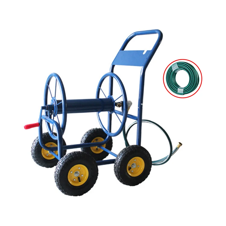Wholesale Stainless Steel Water Hose Reel With 4 Wheel Cart 1/2" 100m Garden Tools
Wholesale Stainless Steel Water Hose Reel With 4 Wheel Cart 1/2" 100m Garden Tools