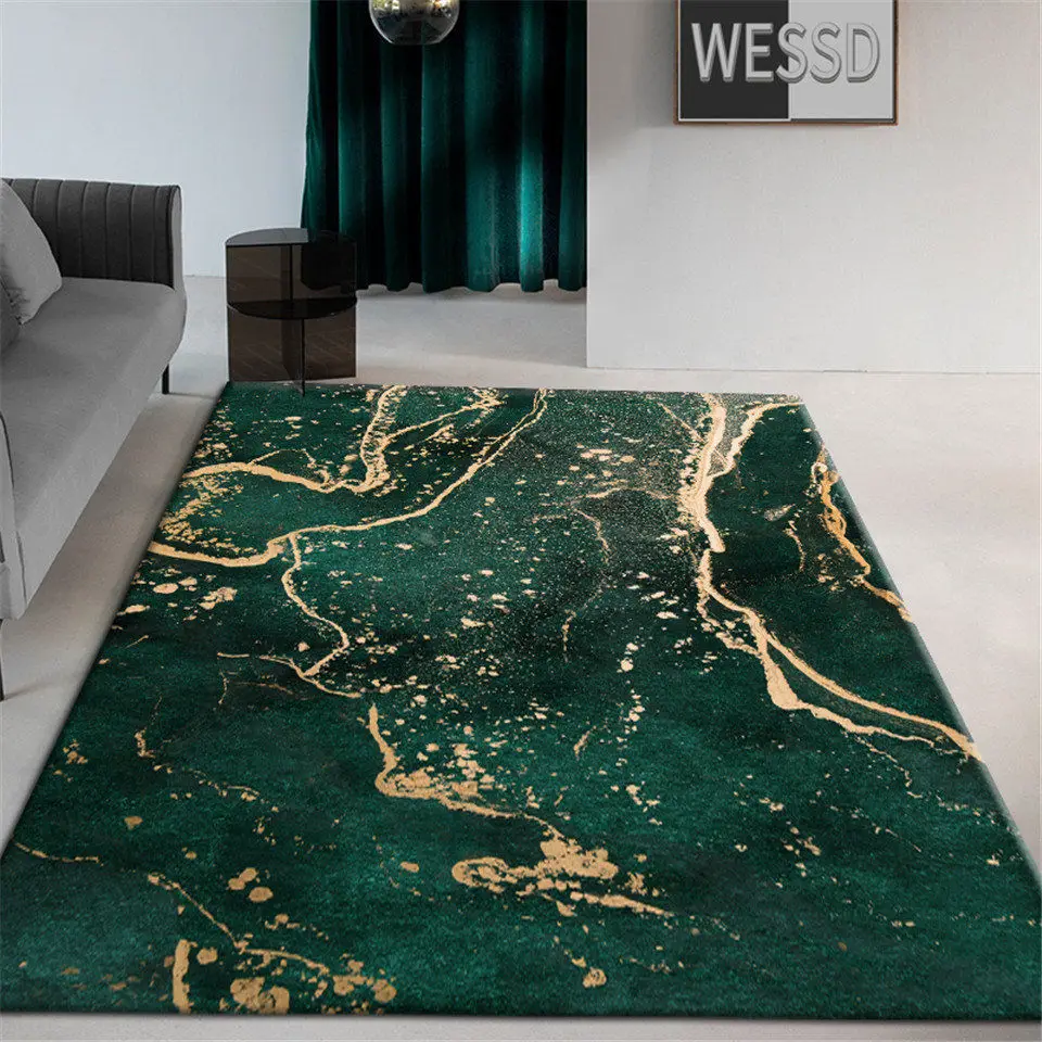 Luxury Abstract Green Carpet For Living Room Modern Large Sofa Rug Flannel Soft Carpet Room Anti-slip Mat Kitchen Room Doormat
Luxury Abstract Green Carpet For Living Room Modern Large Sofa Rug Flannel Soft Carpet Room Anti-slip Mat Kitchen Room Doormat