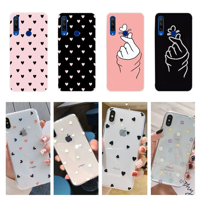 Чехол для Huawei P30 Lite силиконовый мягкий ТПУ чехол телефона P20 Mate 20 P40 E Y6P Y7P Y6 Pro 2019