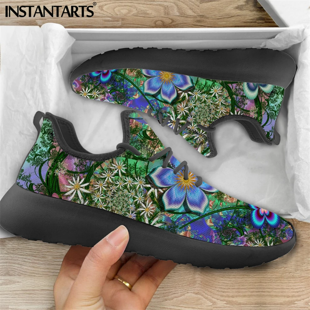 INSTANTARTS 2021 Hot Sale Light Lace up Flat Shoes Brand Design Art Flower Printed Women Mesh Knitted Sneaker Outdoor Footwear
INSTANTARTS 2021 Hot Sale Light Lace up Flat Shoes Brand Design Art Flower Printed Women Mesh Knitted Sneaker Outdoor Footwear