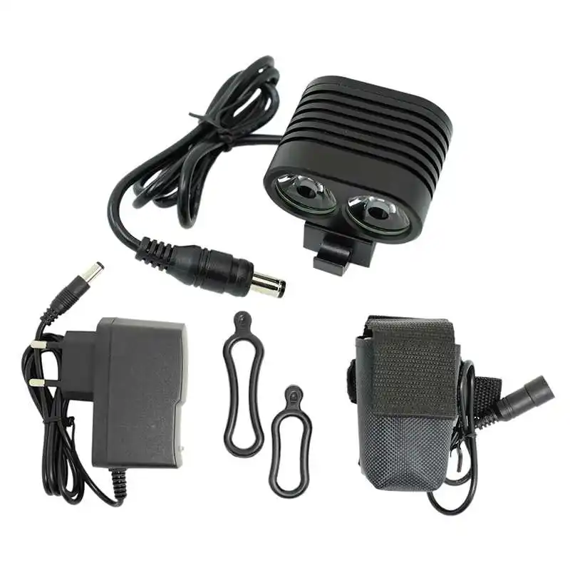 5000LM Mini Bicycle Headlight 2*XM-L2 LED Bike Light Front Lantern 18650 Battery MTB Lamp Cycling Flashlight 4 Modes
5000LM Mini Bicycle Headlight 2*XM-L2 LED Bike Light Front Lantern 18650 Battery MTB Lamp Cycling Flashlight 4 Modes