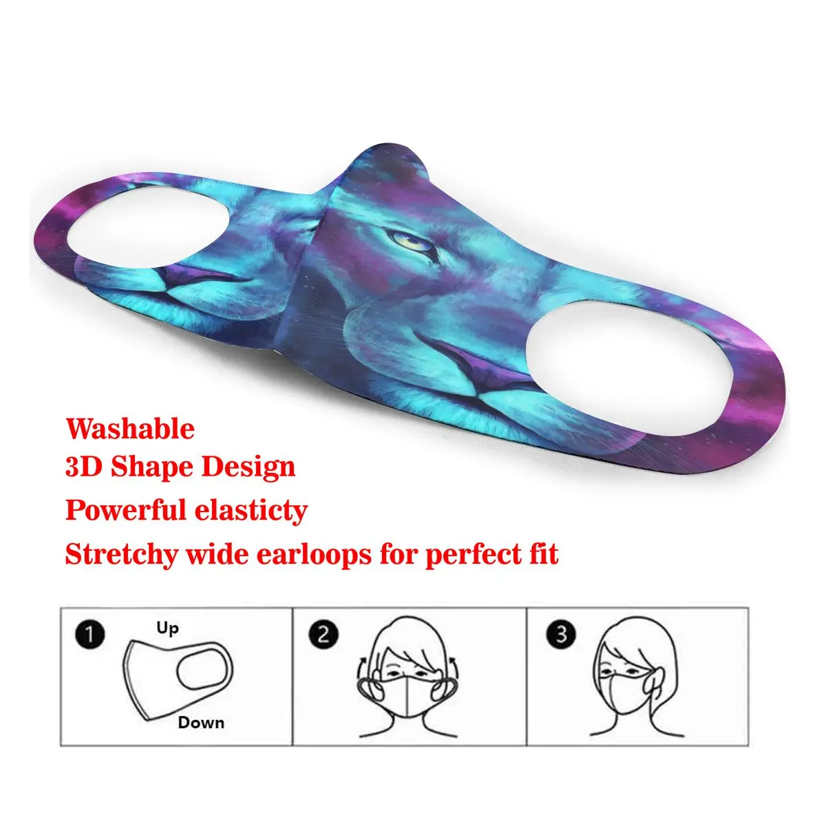 Lion King Of Beasts Cotton Masks Festive Party Respirator Keep Warm Camouflage Anti Dust Mouth Muffle 
Lion King Of Beasts Cotton Masks Festive Party Respirator Keep Warm Camouflage Anti Dust Mouth Muffle