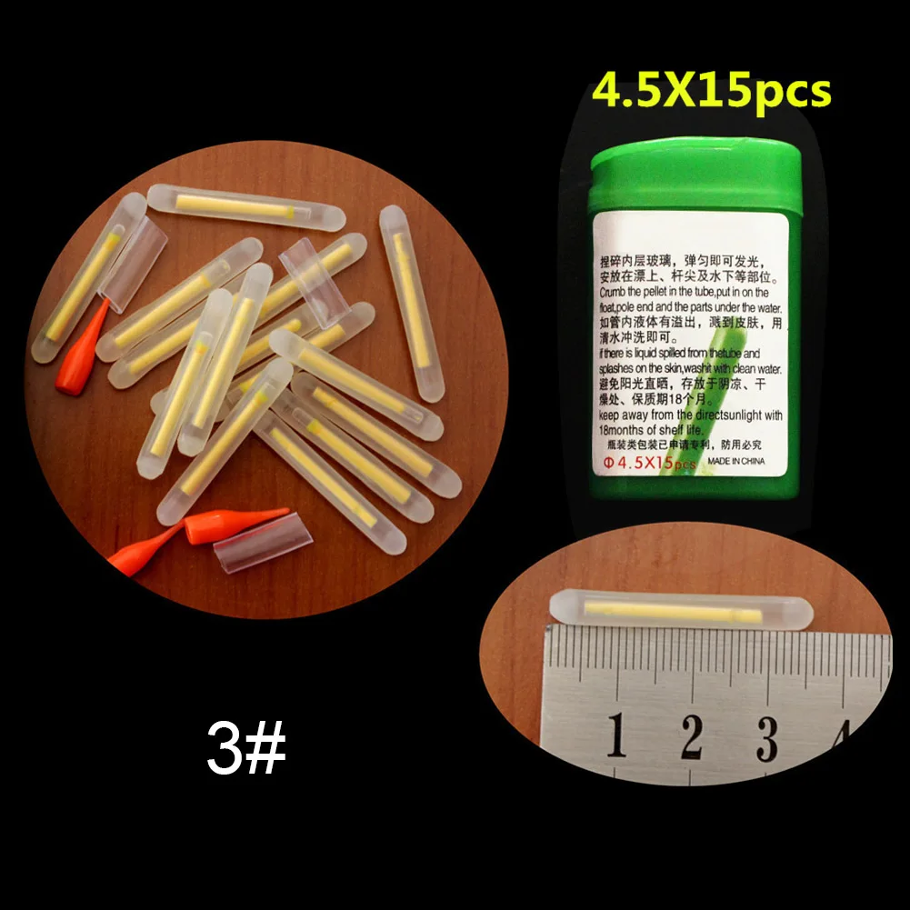 Glow Sticks for Fishing Floats Bobbers Fishing Luminous Stick Night Light Wand Tubes Lighting Stick PUZ777 
Glow Sticks for Fishing Floats Bobbers Fishing Luminous Stick Night Light Wand Tubes Lighting Stick PUZ777