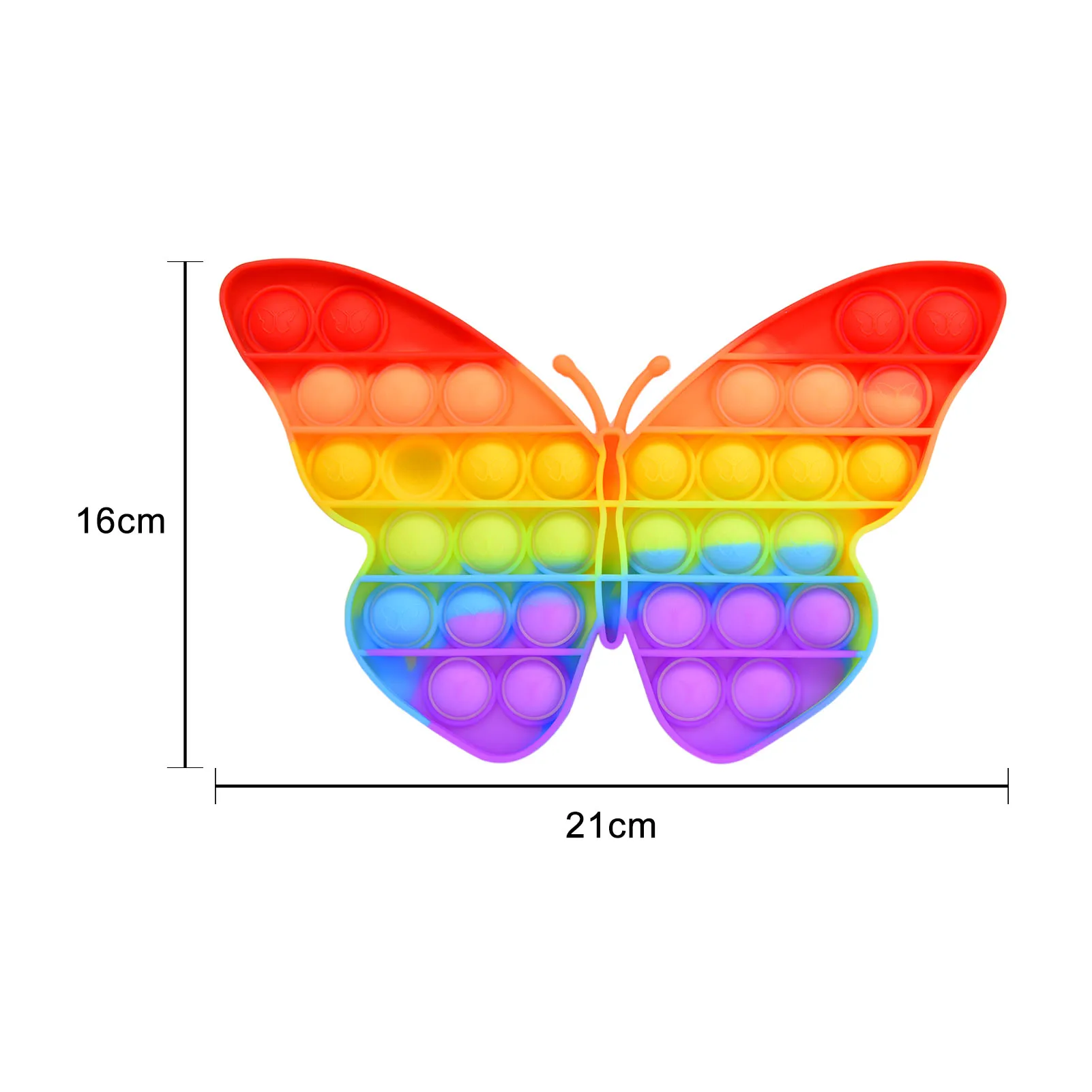 Rainbow Fidget Push Pops Bubble Sensory Squishy Stress Reliever Autism Needs Anti-stress Adult Children Toys In Stock
Rainbow Fidget Push Pops Bubble Sensory Squishy Stress Reliever Autism Needs Anti-stress Adult Children Toys In Stock