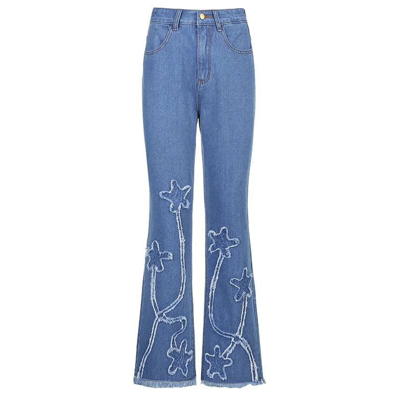 Y2k Raw Edge Washed Star Patch Oversized Flared Jeans Women Fashion Street Clothing Retro High Waist Baggy Denim Trousers
Y2k Raw Edge Washed Star Patch Oversized Flared Jeans Women Fashion Street Clothing Retro High Waist Baggy Denim Trousers