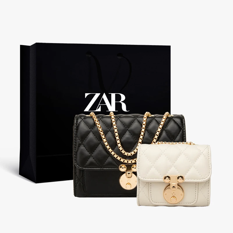 ZAR Luxury Handbags Women Bag Designer Fashion All-match Small Square Bag Buy One Get One Free Women's bag Europe America
ZAR Luxury Handbags Women Bag Designer Fashion All-match Small Square Bag Buy One Get One Free Women's bag Europe America