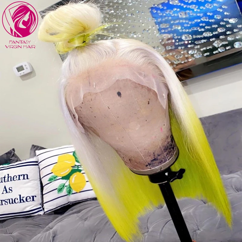 Human Hair Bob Wig White Blonde Yellow Short Straight Lace Front Wig Pre Plucked Blue Grey Frontal Wigs 13x4 Glueless Cheap 150%
Human Hair Bob Wig White Blonde Yellow Short Straight Lace Front Wig Pre Plucked Blue Grey Frontal Wigs 13x4 Glueless Cheap 150%