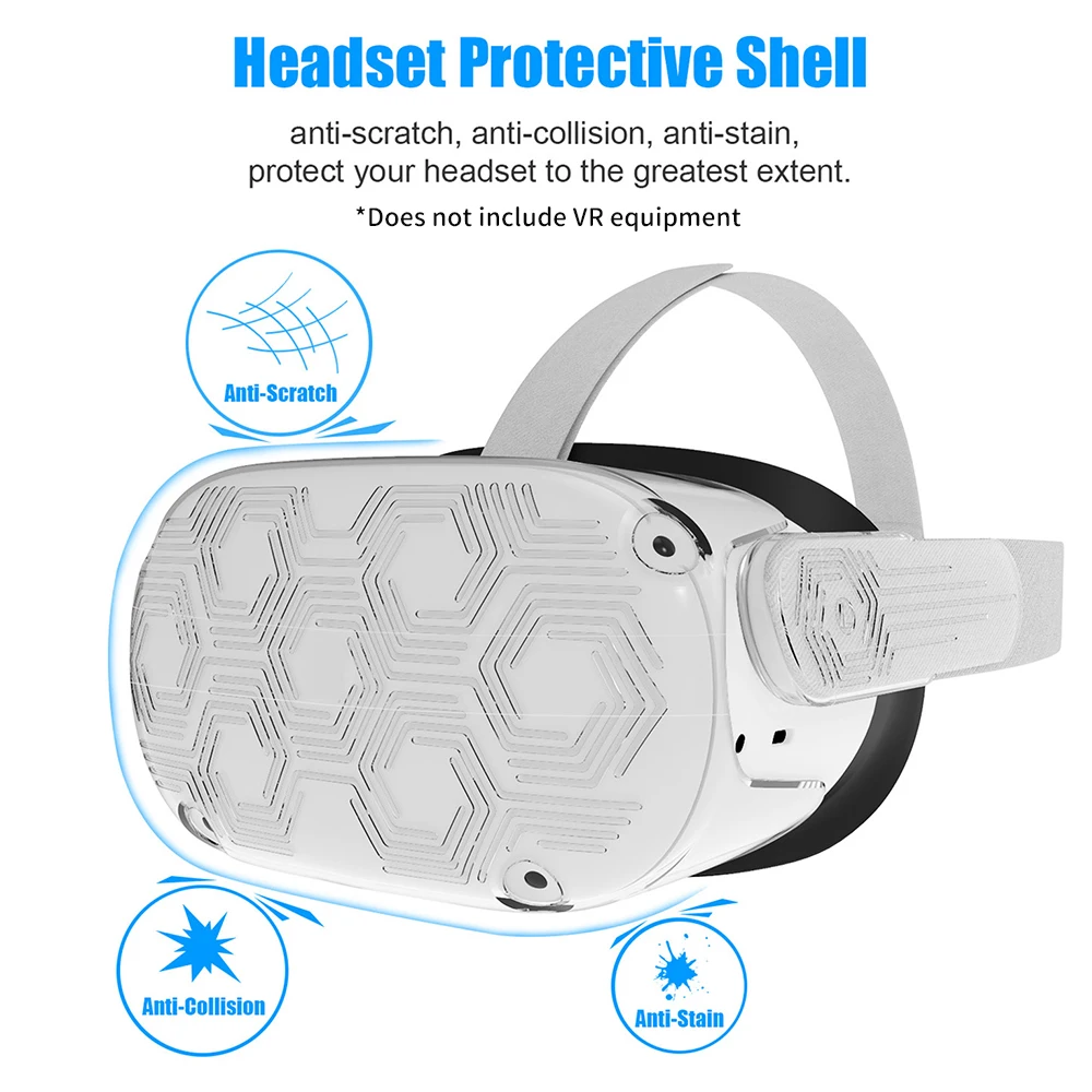 Protective Cover Shell Case For Oculus Quest 2 VR Headset Head Cover Skin Anti-Scratches For Oculus Quest 2 Accessories
Protective Cover Shell Case For Oculus Quest 2 VR Headset Head Cover Skin Anti-Scratches For Oculus Quest 2 Accessories
