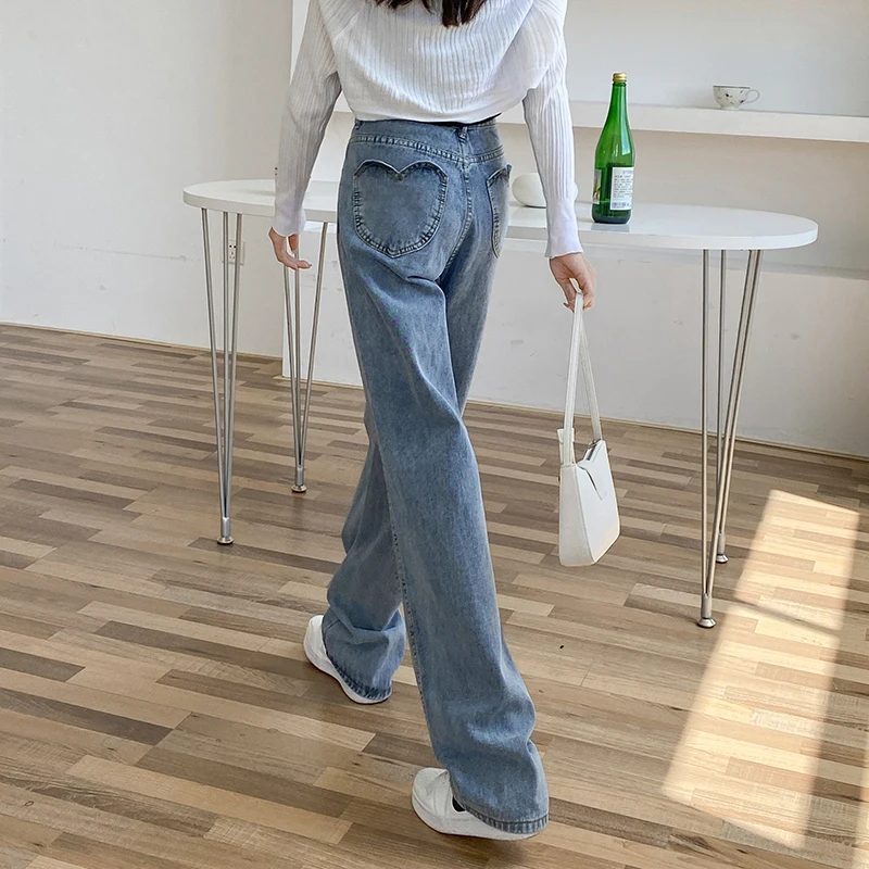 FTLZZ New Autumn Women High Waist Loose Vintage Straight Jeans Streetwear Female Wide Leg Long Denim Pants Ladies Trousers
FTLZZ New Autumn Women High Waist Loose Vintage Straight Jeans Streetwear Female Wide Leg Long Denim Pants Ladies Trousers