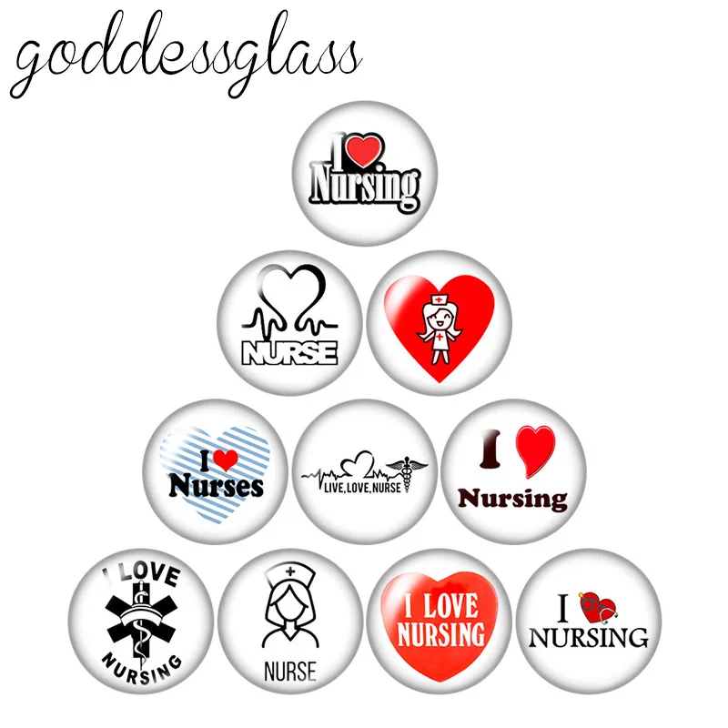 New I love Nurse Nursing photos 10pcs 12mm/18mm/20mm/25mm Round photo glass cabochon demo flat back Making findings
New I love Nurse Nursing photos 10pcs 12mm/18mm/20mm/25mm Round photo glass cabochon demo flat back Making findings