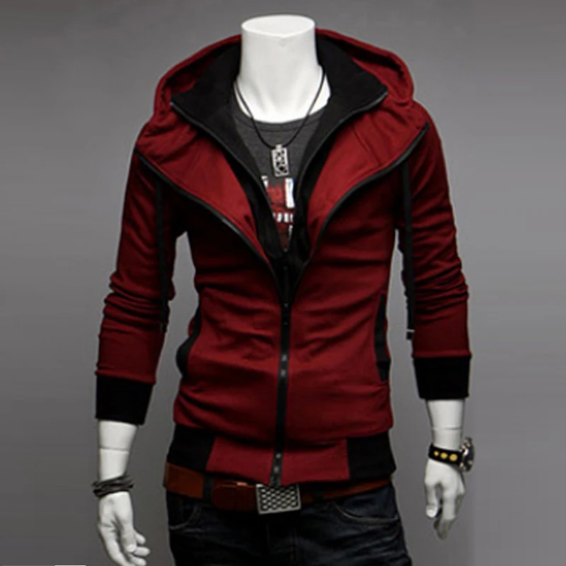 2021 New Autumn Men's Jacket Cultivate Paragraph Color Matching Jacket Male's Hooded Coat
2021 New Autumn Men's Jacket Cultivate Paragraph Color Matching Jacket Male's Hooded Coat