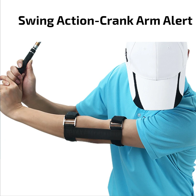 Elbow Golf Swing Training Aid Golf Action Corrector Crank Arm Alert Correction Belt Exerciser Training Posture Crank Arm Holder
Elbow Golf Swing Training Aid Golf Action Corrector Crank Arm Alert Correction Belt Exerciser Training Posture Crank Arm Holder