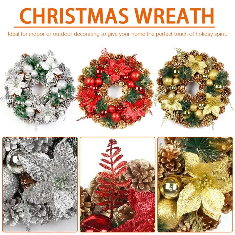 Artificial Flowers Wreaths Simulation Garland Door Pendant for Wedding Home Party Christmas Decorationautumn Autumn Decoration
Artificial Flowers Wreaths Simulation Garland Door Pendant for Wedding Home Party Christmas Decorationautumn Autumn Decoration