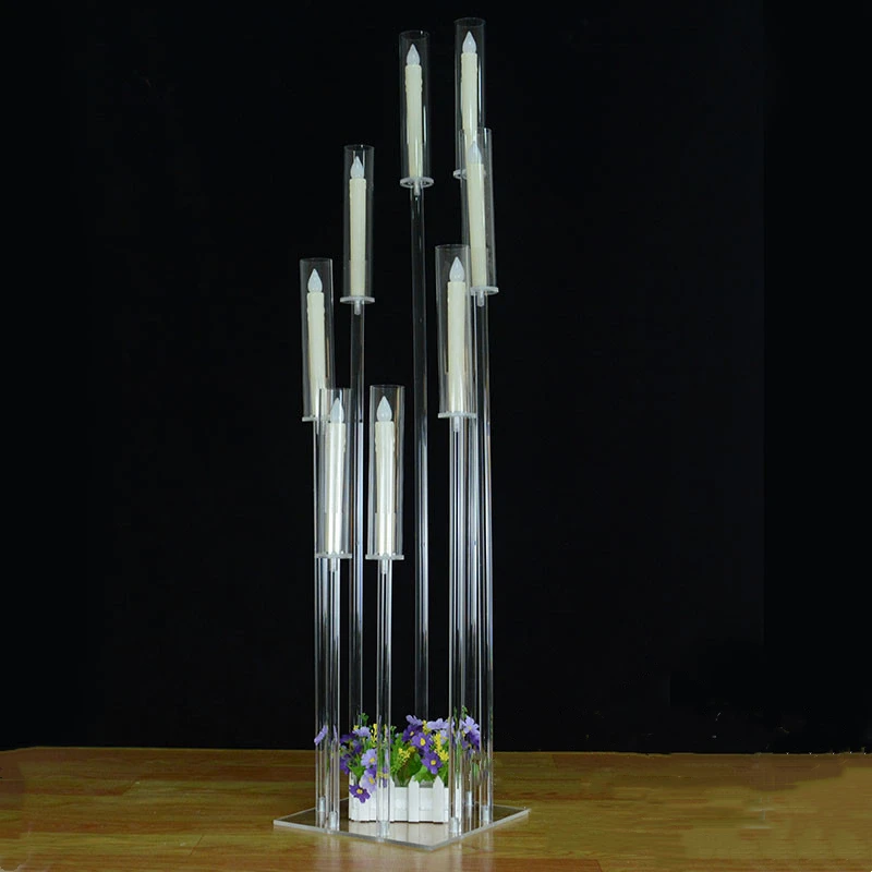 Acrylic Candelabra 8 Heads Candle Holders Wedding Candlesticks Flower Stand Candelabrum For Hotel Home Party Decor 0064
Acrylic Candelabra 8 Heads Candle Holders Wedding Candlesticks Flower Stand Candelabrum For Hotel Home Party Decor 0064
