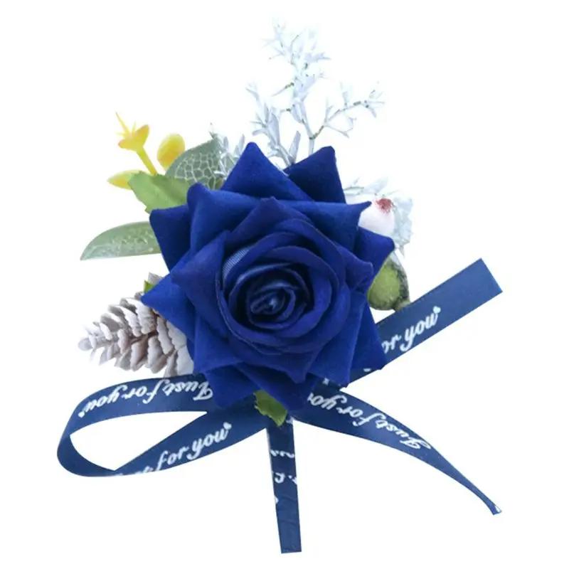 Men Corsage Groom Brooch Flowers Boutonniere Pin Bridal Corsages Bridesmaid Wedding Flower Accessories
Men Corsage Groom Brooch Flowers Boutonniere Pin Bridal Corsages Bridesmaid Wedding Flower Accessories