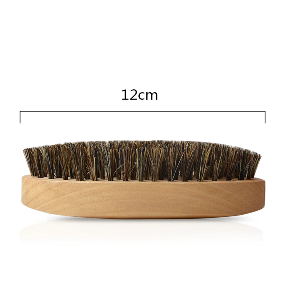 1 Pcs Beard Comb Wild Boar Bristle Brush Wood Brush Special Oval Wood Color Beard Brush To Improve Hairy
1 Pcs Beard Comb Wild Boar Bristle Brush Wood Brush Special Oval Wood Color Beard Brush To Improve Hairy