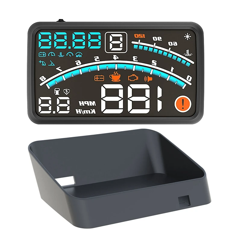 5.5 Inches Car OBD2 II EUOBD Car HUD Head Up Display with Bracket Car Overspeed Warning System 4E HUD Car ASH-4E
5.5 Inches Car OBD2 II EUOBD Car HUD Head Up Display with Bracket Car Overspeed Warning System 4E HUD Car ASH-4E