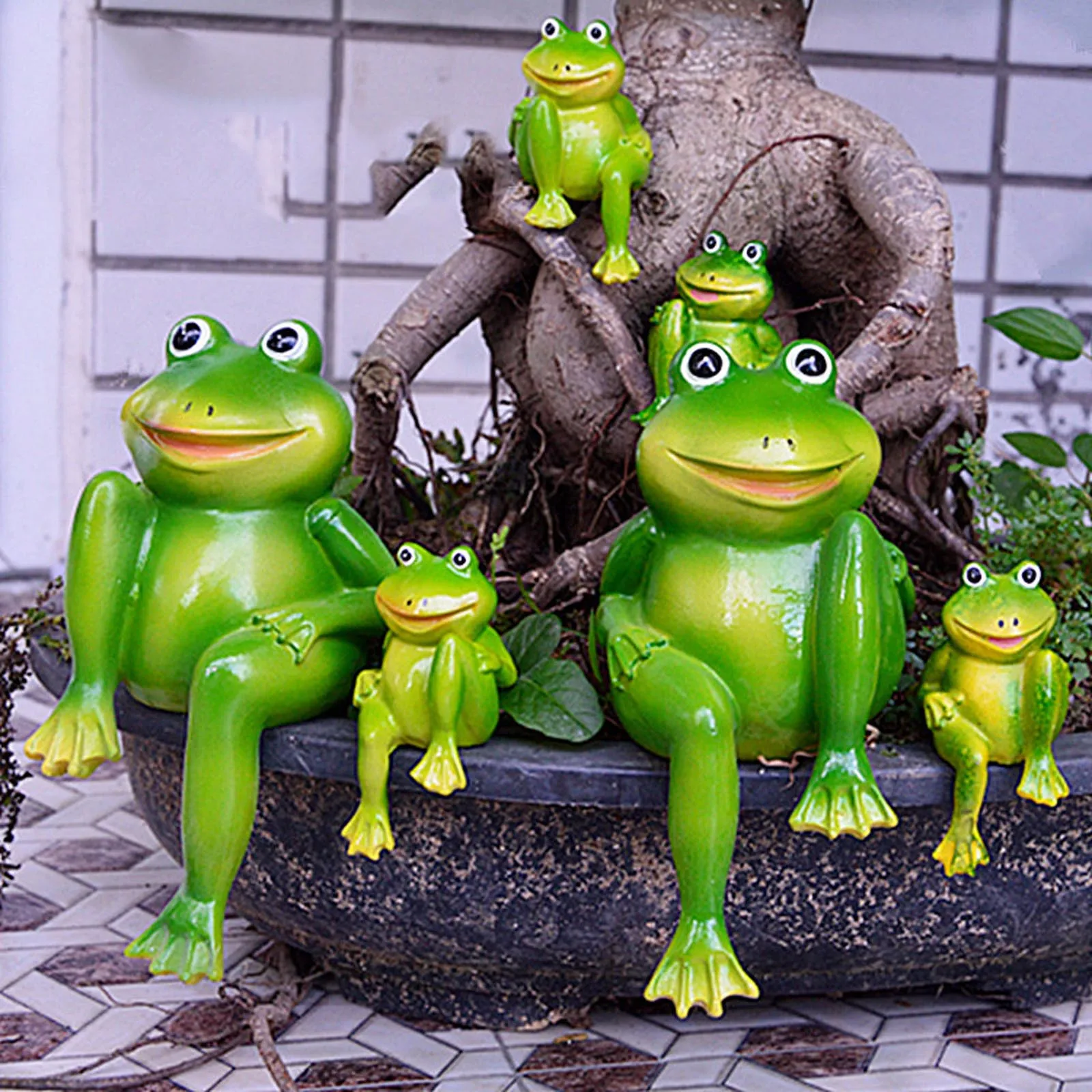 Декоративная лягушка для гостиной, украшение для уличного пруда, имитация смолы, симпатичный плавучий бассейн, лужайка, Декоративная скуль... 
Декоративная лягушка для гостиной, украшение для уличного пруда, имитация смолы, симпатичный плавучий бассейн, лужайка, Декоративная скуль...